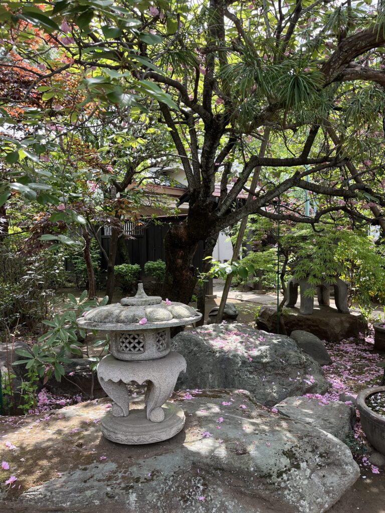 お寺のお庭